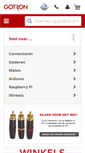 Mobile Screenshot of gotron.be